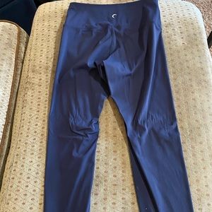Zyia Navy warm leggings size 4